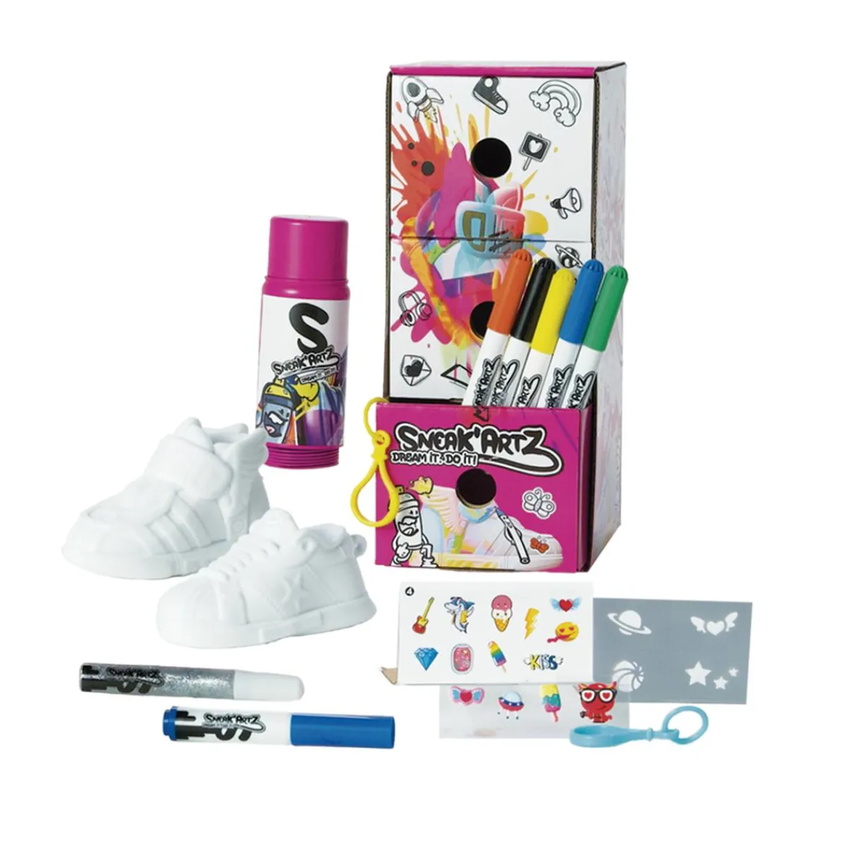 TOY PARTNER S.A. Arte Y Manualidades*Set Sneak'Artz Spray