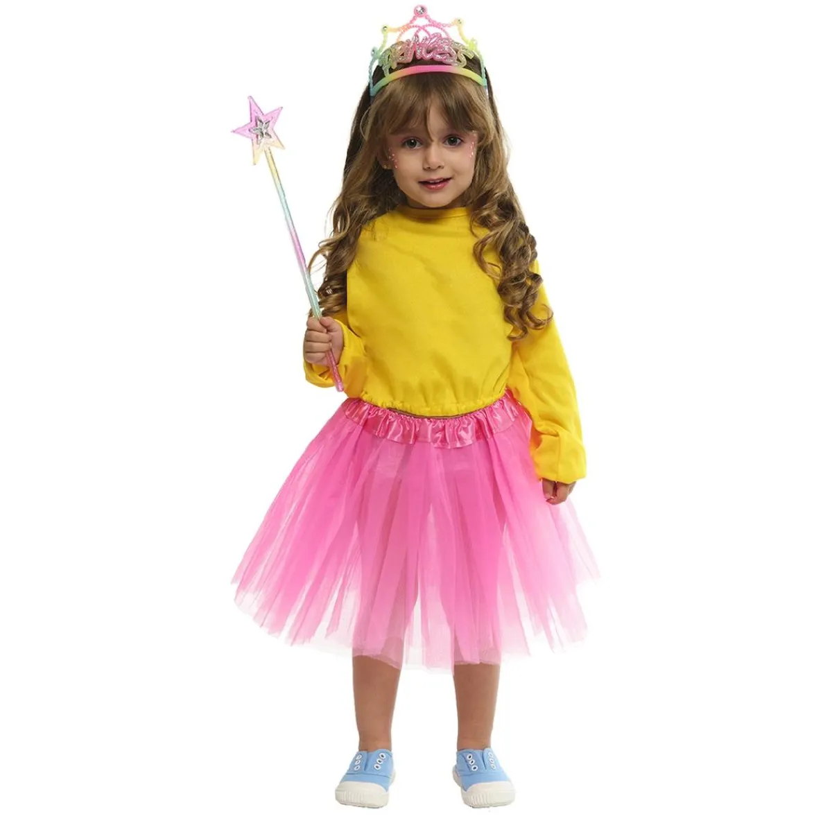 RUBIE'S Disfraces|Halloween*Set Tiara y Varita Princesa Fantasy