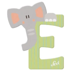 PRENATAL Estilo De Vida*Sevi - Letra E de madera (varios colores)