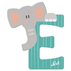 PRENATAL Estilo De Vida*Sevi - Letra E de madera (varios colores)