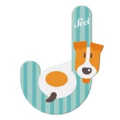 PRENATAL Estilo De Vida*Sevi - Letra J de madera