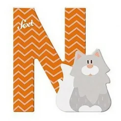 PRENATAL Estilo De Vida*Sevi - Letra N de madera