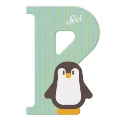 PRENATAL Estilo De Vida*Sevi - Letra P de madera