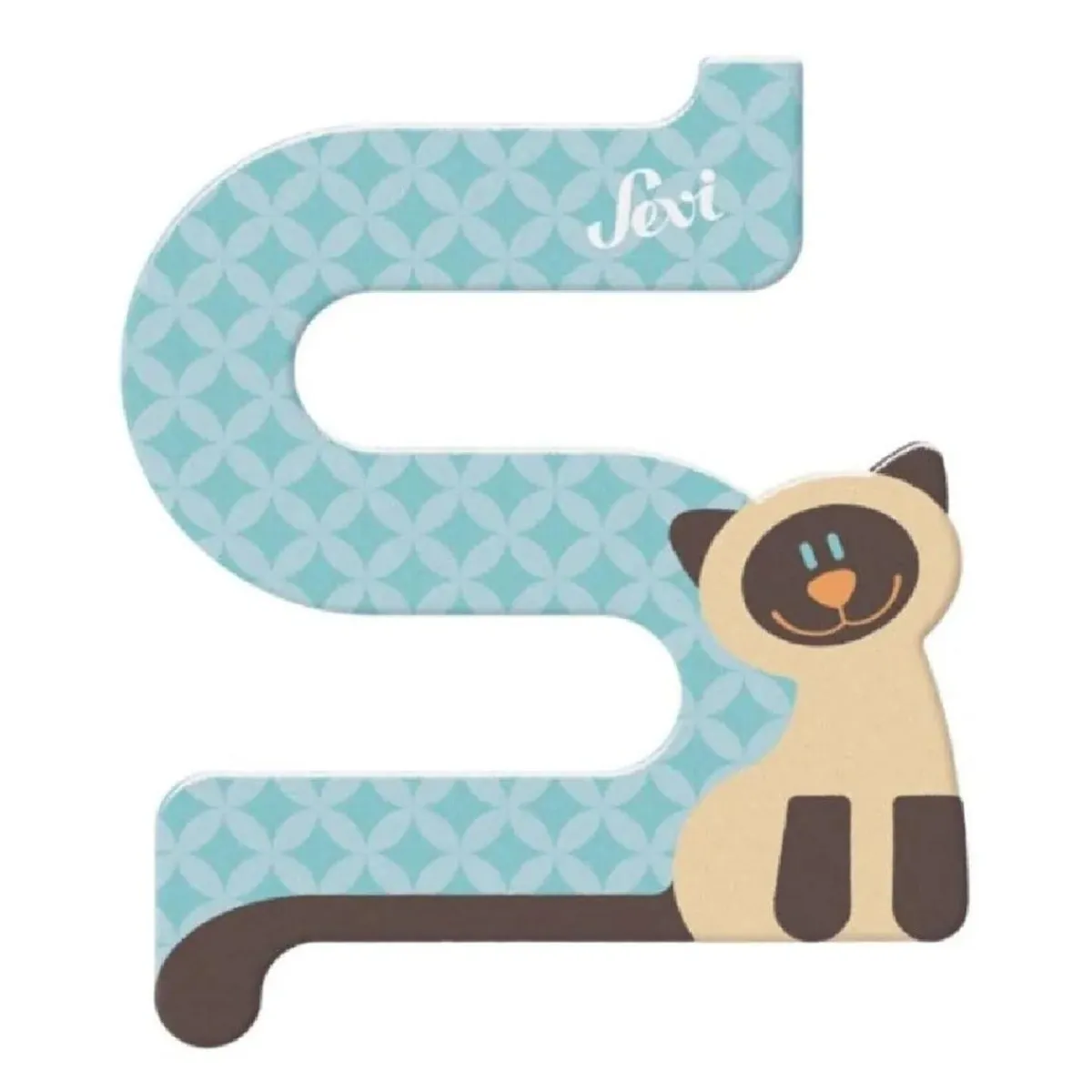 PRENATAL Estilo De Vida*Sevi - Letra S de madera