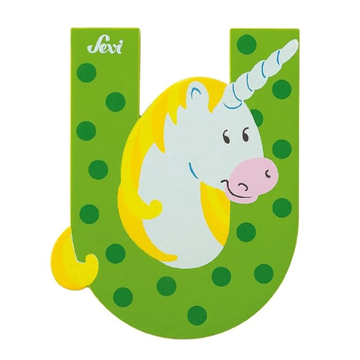 Prenatal Estilo De Vida*Sevi - Letra U con unicornio (varios colores)