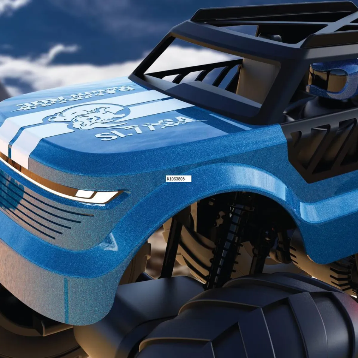 PRENATAL Vehículos Y Circuitos*Sharper Image - RC Rampage Renegade