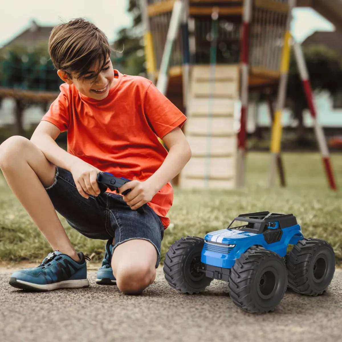 PRENATAL Vehículos Y Circuitos*Sharper Image - RC Rampage Renegade