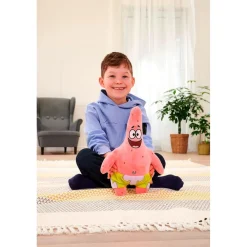 SIMBA TOYS Coleccionables Y Mini Mundos*Simba - Bob Esponja - Peluche suave de 35cm con relleno 100% reciclado, oficial de Bob Esponja ㅤ