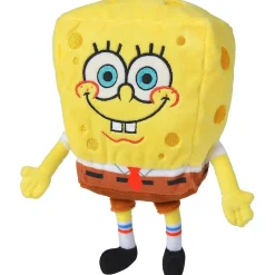 SIMBA TOYS Coleccionables Y Mini Mundos*Simba - Bob Esponja - Peluche suave y agradable de personajes Bob Esponja, relleno reciclado, licencia oficial ㅤ