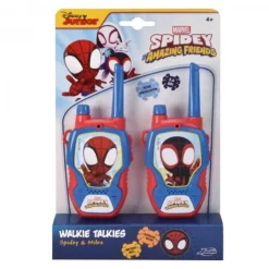 SIMBA TOYS Coleccionables Y Mini Mundos*Simba - Walkie Talkie Spidey, 2 unidades con alcance de 100m ㅤ