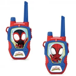SIMBA TOYS Coleccionables Y Mini Mundos*Simba - Walkie Talkie Spidey, 2 unidades con alcance de 100m ㅤ
