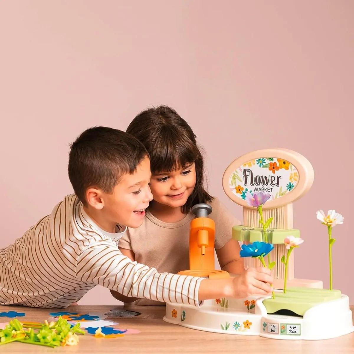 SIMBA Arte Y Manualidades*Smoby - Mercado de flores con accesorios incluidos ㅤ