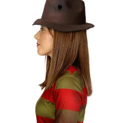 Funidelia Halloween|Disfraces*Sombrero de Freddy Krueger Pesadilla en Elm Street