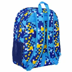SAFTA Material Escolar*Sonic - Mochila 33 cm adaptable a carro
