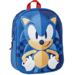 ARTESANIA CERDÁ Material Escolar*Sonic - Mochila infantil 3D