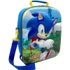 SONIC Material Escolar*- Mochila Preescolar 32 cm 3D