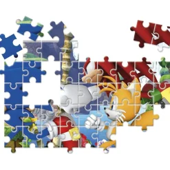 CLEMENTONI Juegos Y Puzzles*Sonic - Puzzles 10 en 1 Supercolor
