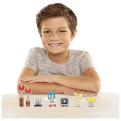 JAKKS Figuras De Acción*Sonic - Set diorama Sonic con figuras y sonido ㅤ