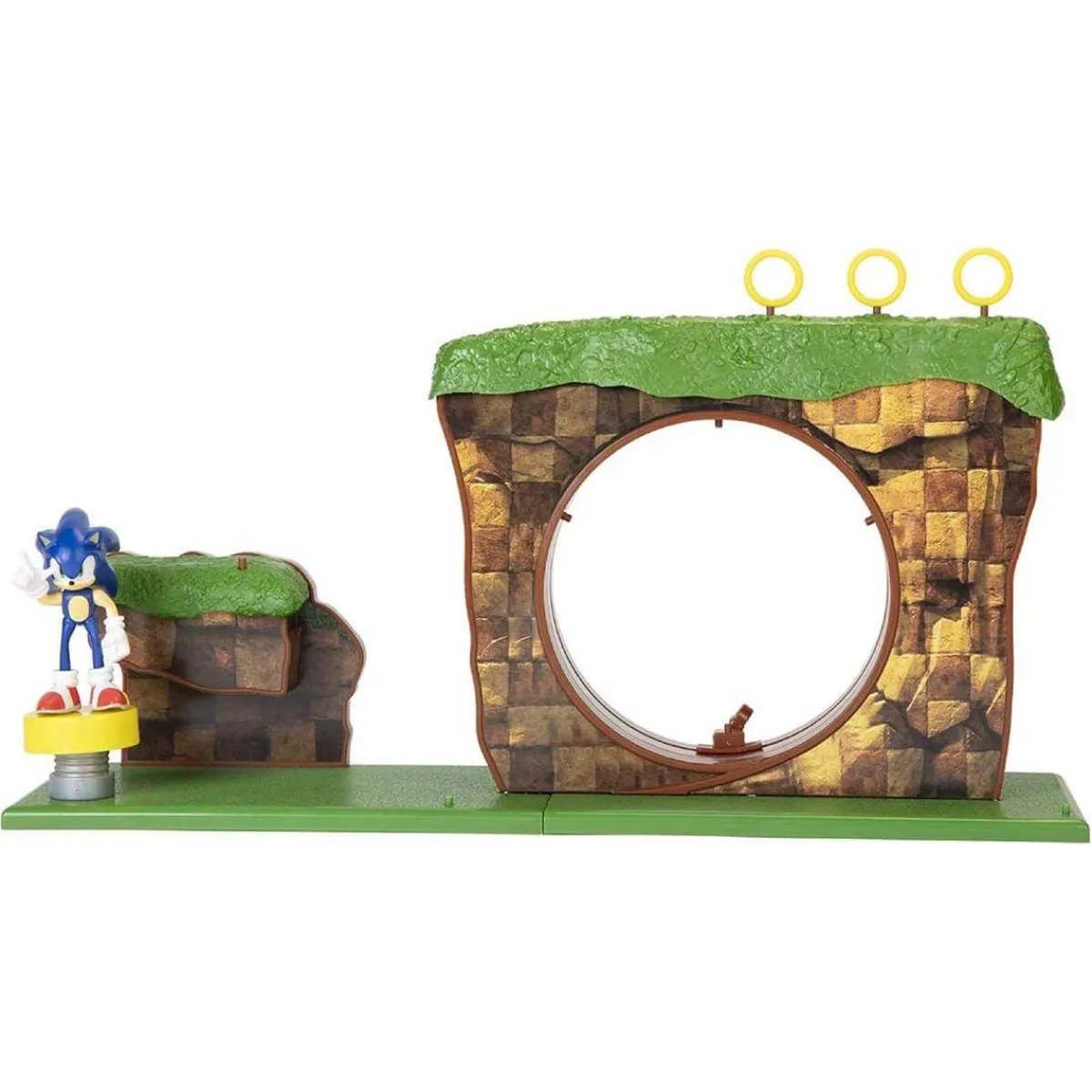 JAKKS Figuras De Acción*Sonic - Zona de juego la colina verde