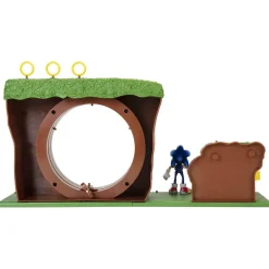 JAKKS Figuras De Acción*Sonic - Zona de juego la colina verde