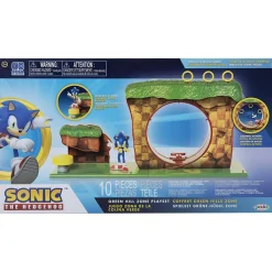 JAKKS Figuras De Acción*Sonic - Zona de juego la colina verde