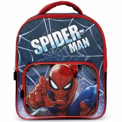 SPIDERMAN Material Escolar*Spider-man - Mochila con bolsillo transparente 30x24,5x11 cm
