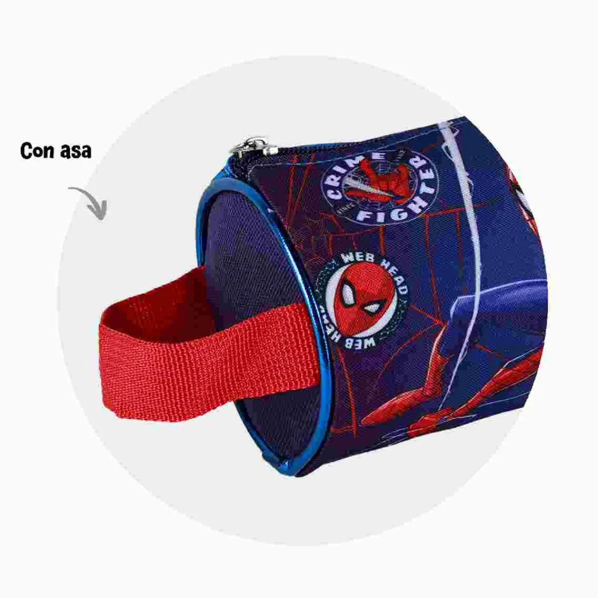 SPIDERMAN Material Escolar*- Portatodo redondo