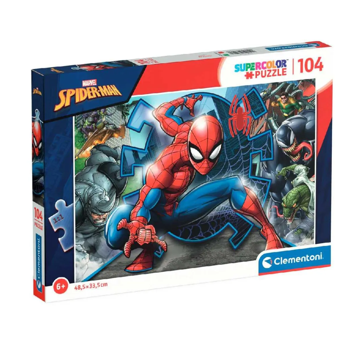 CLEMENTONI Juegos Y Puzzles*Spider-Man - Puzzle 104 piezas