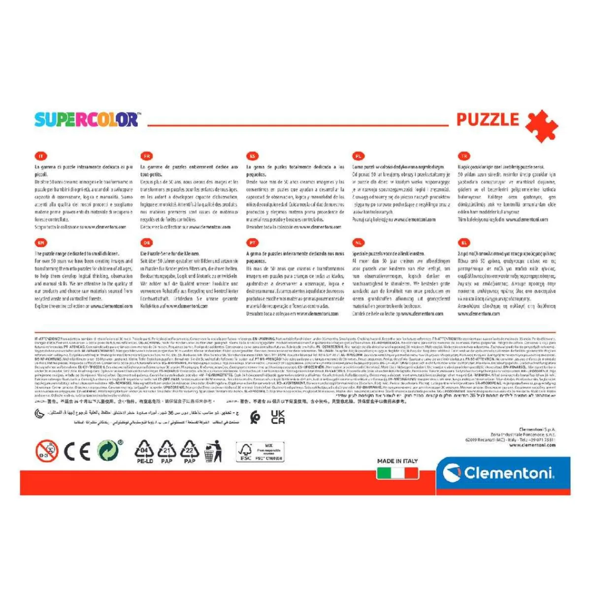 CLEMENTONI Juegos Y Puzzles*Spider-Man - Puzzle 104 piezas