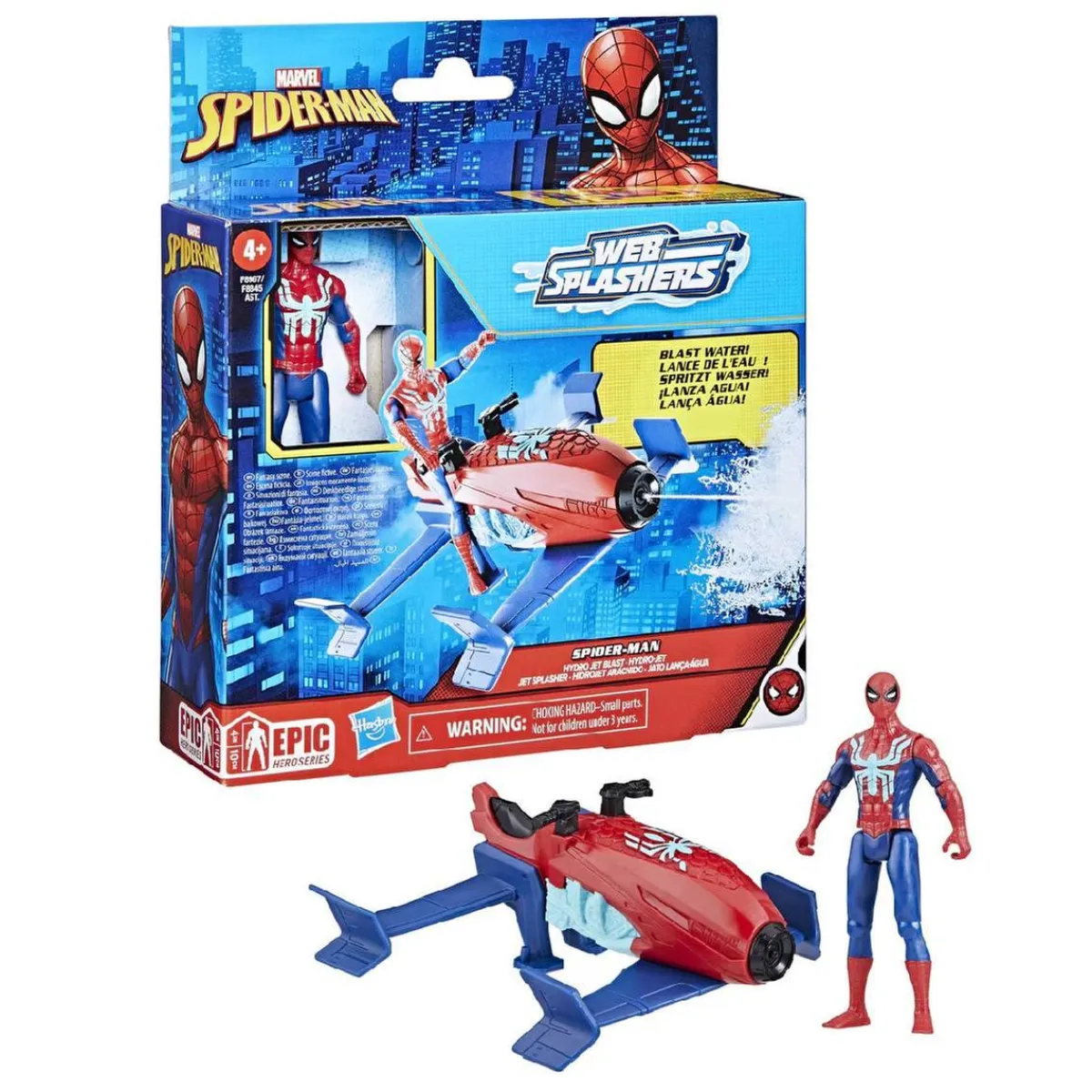 HASBRO IBERIA Figuras De Acción*Spider-man - Set vehículo y figura Web Splashers (varios modelos)