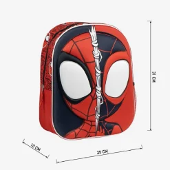 ARTESANIA CERDÁ Material Escolar*Spidey - Mochila infantil 3D