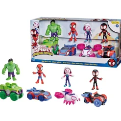 SPIDERMAN Coleccionables Y Mini Mundos*Spidey y su Superequipo - Héroes sobre ruedas