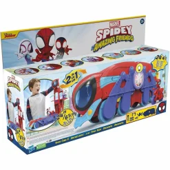 PLAYSKOOL Coleccionables Y Mini Mundos*Spidey y su Superequipo - Aracnomóvil