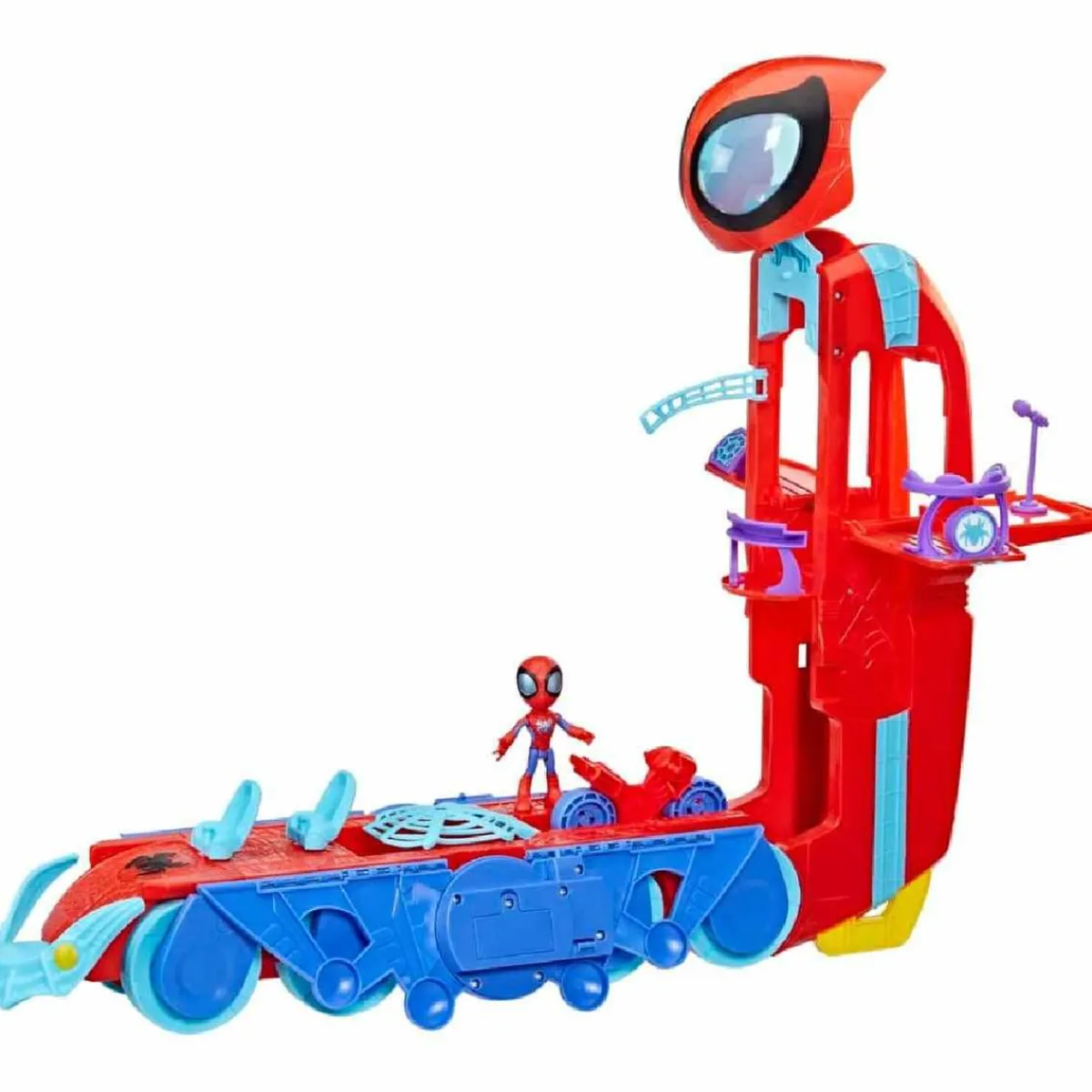 PLAYSKOOL Coleccionables Y Mini Mundos*Spidey y su Superequipo - Aracnomóvil