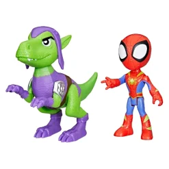 HASBRO IBERIA Coleccionables Y Mini Mundos*Spidey y su Superequipo - Pack 2 figuras Dino-Webs (Varios modelos)