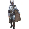 RUBIE'S Disfraces|Halloween*Star Wars - Disfraz ecológico de Mandalorian M (9-10 años)