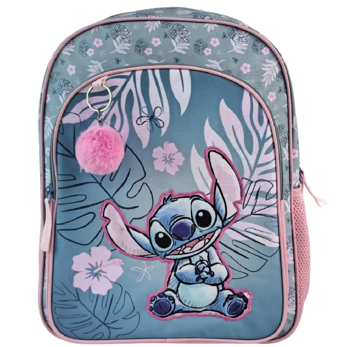 STITCH Material Escolar*- Mochila 2 compartimentos Pink