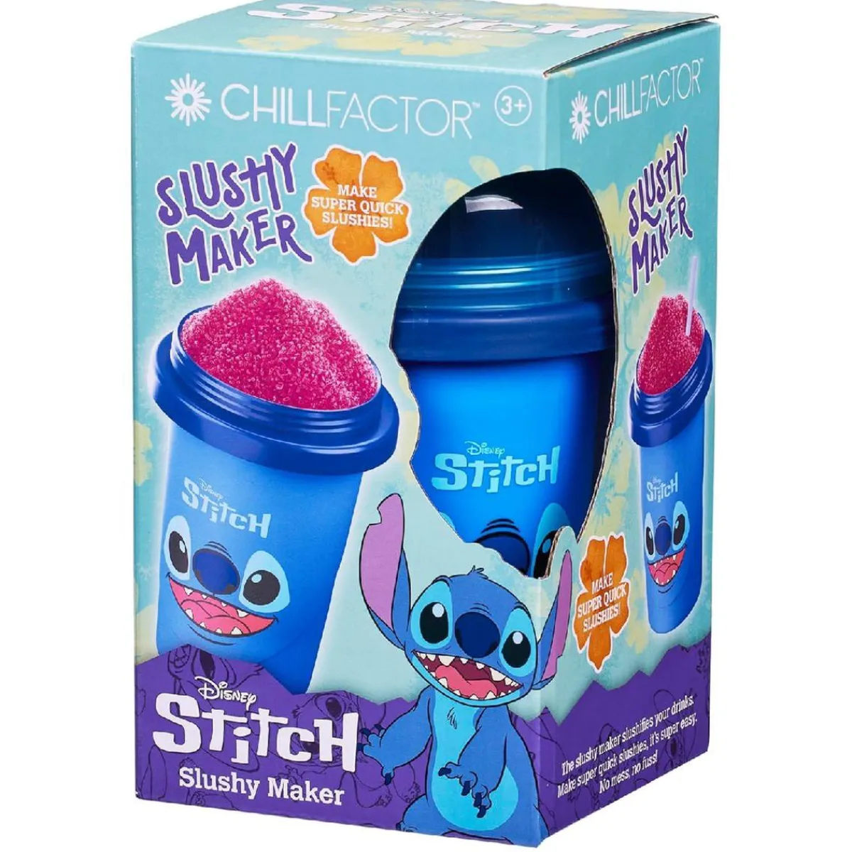 BANDAI Arte Y Manualidades*Stitch - Vaso para granizado Chillfactor (Varios modelos)