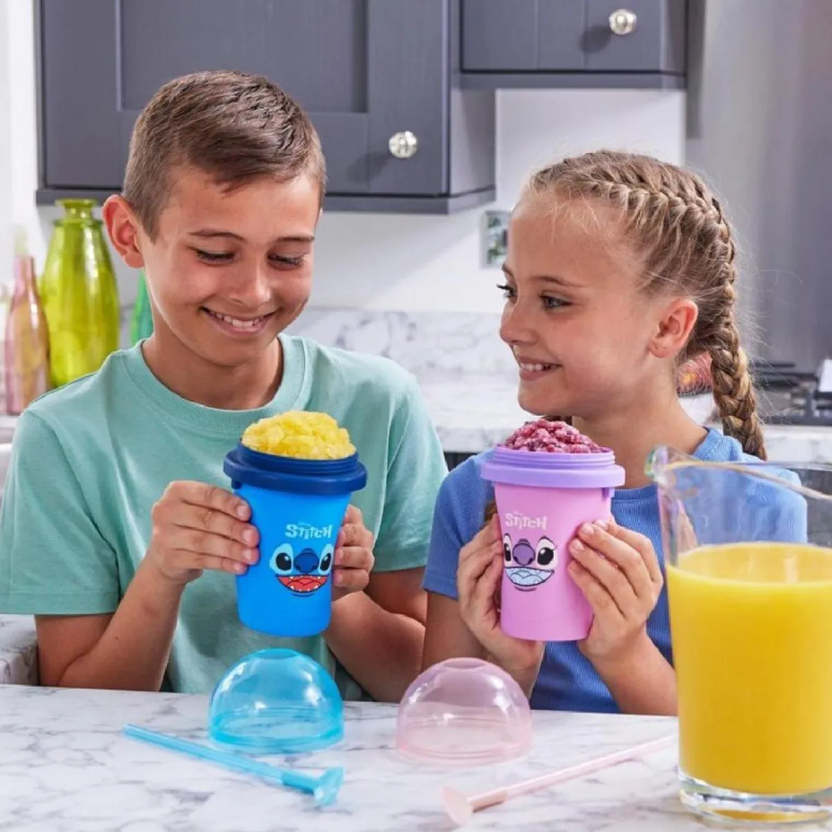 BANDAI Arte Y Manualidades*Stitch - Vaso para granizado Chillfactor (Varios modelos)