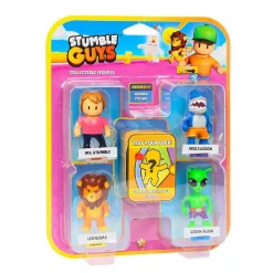 BIZAK Figuras De Acción*Stumble Guys - Pack 4 figuras + figura misteriosa (varios modelos)