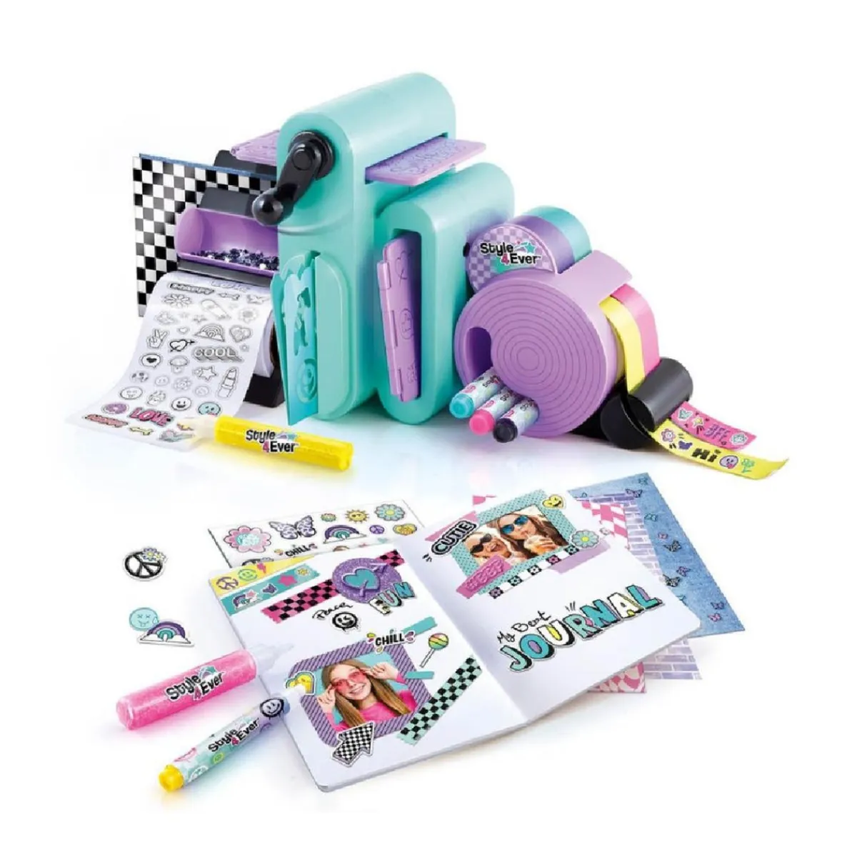 CANAL TOYS Arte Y Manualidades*Style 4 Ever - Estación de decoración 3 en 1