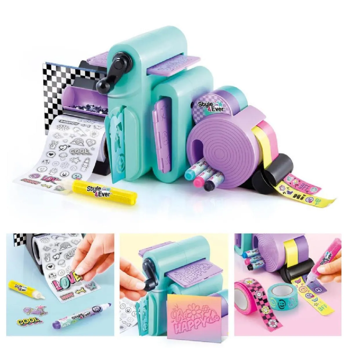 CANAL TOYS Arte Y Manualidades*Style 4 Ever - Estación de decoración 3 en 1