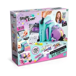 CANAL TOYS Arte Y Manualidades*Style 4 Ever - Estación de decoración 3 en 1