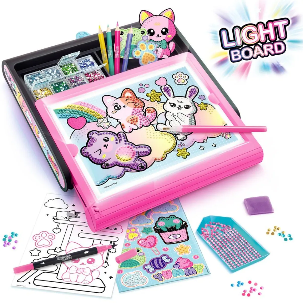 TOYS "R" US Arte Y Manualidades*Style 4 Ever - Maletín Luminoso Diamond Art Kawaii