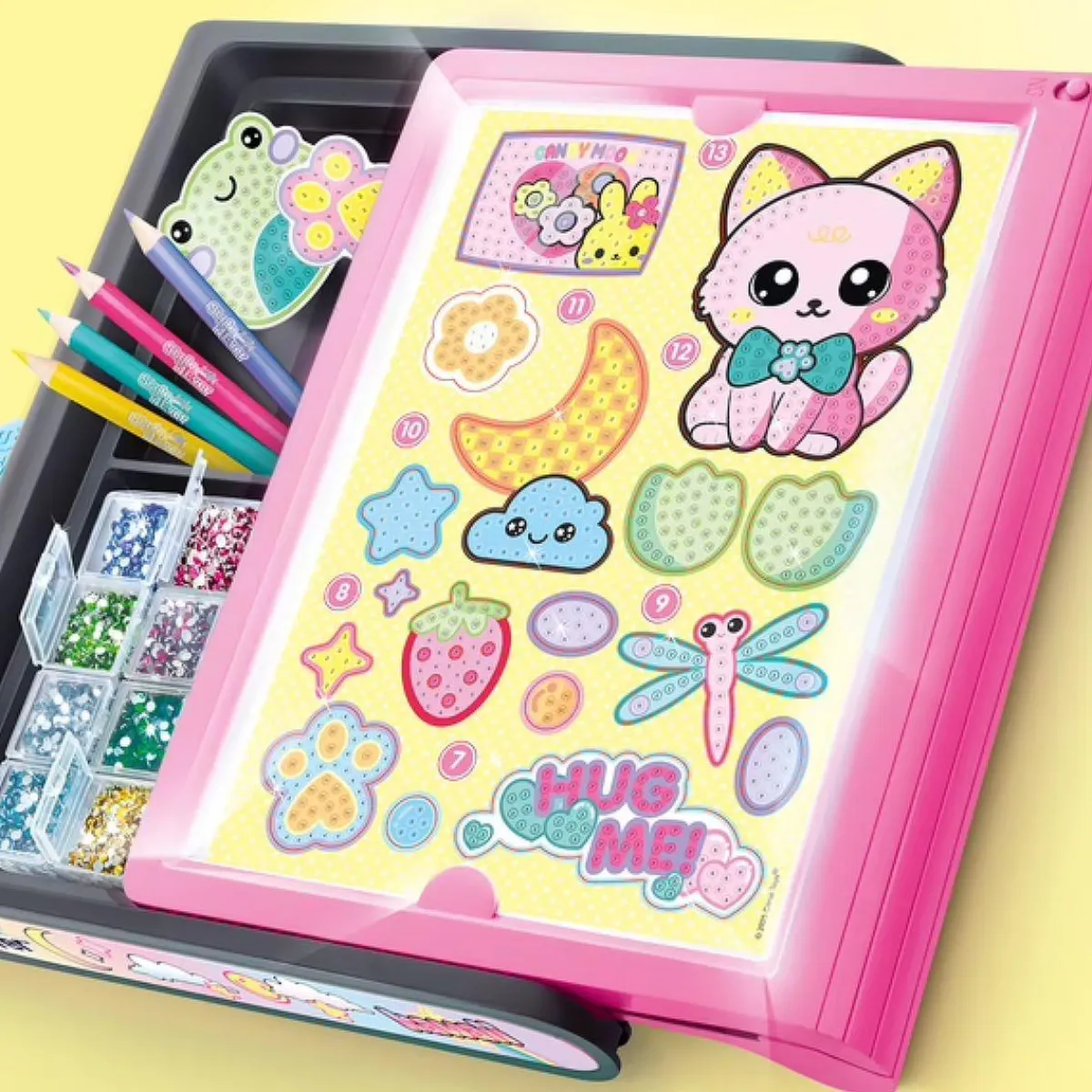 TOYS "R" US Arte Y Manualidades*Style 4 Ever - Maletín Luminoso Diamond Art Kawaii