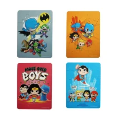 EUROPRICE Juegos Y Puzzles*Super Héroes Dc: Puzzles 4 en 1