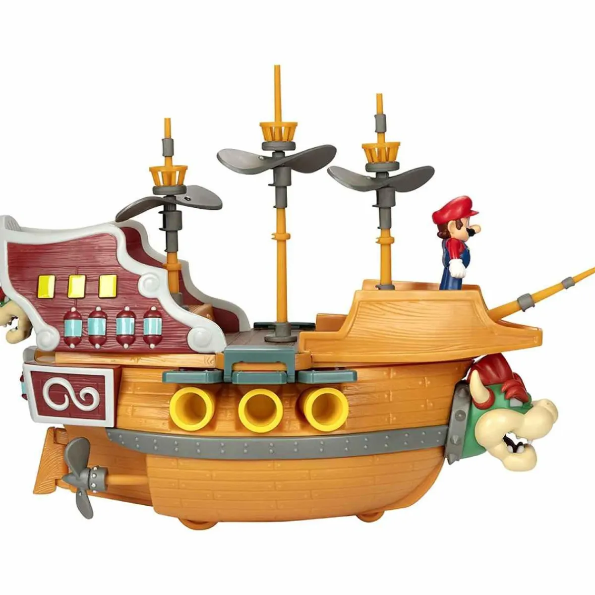 CONCENTRA Figuras De Acción*Super Mario - Barco volador de Bowser