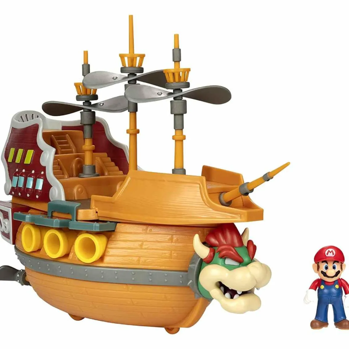 CONCENTRA Figuras De Acción*Super Mario - Barco volador de Bowser