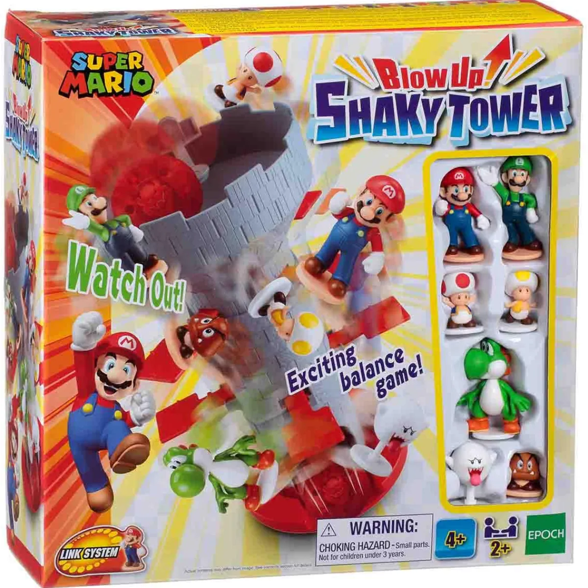 EPOCH PARA IMAGINAR S.L. Friki Zone|Juegos Y Puzzles*Super Mario - Blow Up! Shaky Tower