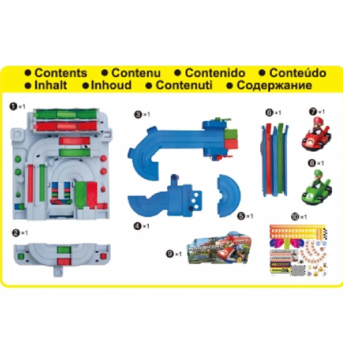 EPOCH PARA IMAGINAR S.L. Vehículos Y Circuitos*Super Mario - Circuito Mario Kart Racing Deluxe
